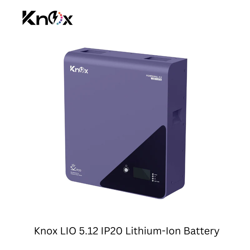 Knox Power Wall 6.1 - 51.2V 100AH IP20 Lithium-Ion Battery – 5.12 kWh Scalable Energy Storage Solution