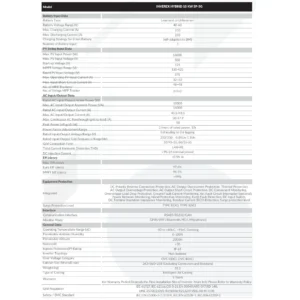 Inverex Nitrox 10KW – 48V Hybrid Solar inverter (Single phase) PV 16000W - alternate view