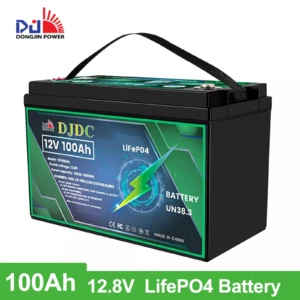 DJDC Dongjin 12V 100Ah Lithium-Ion LiFePO4 Deep Cycle battery Without Communication