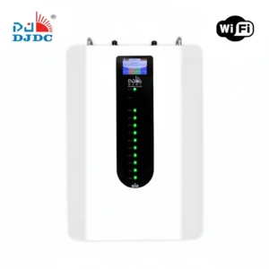 DJDC Dongjin 51.2V 200Ah Lithium-Ion LiFePO4 Wall-Mounted Battery with WiFi & Bluetooth – 10.24kwh – IP32