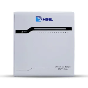 Hisel Wall Mounted LiFePO4 Battery 51.2V 100Ah