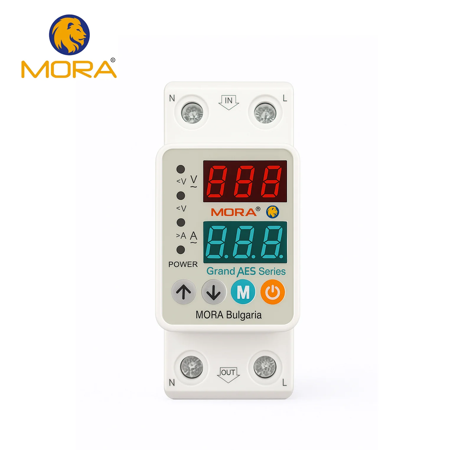 Mora 80A VA Protector by MORA Bulgaria with time delay function 2024 - Image 3