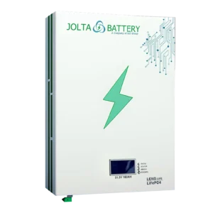 Jolta JBW242400N 25.6V 100Ah (2.56 kWh) LiFePO4 Lithium Battery – Wall Mount